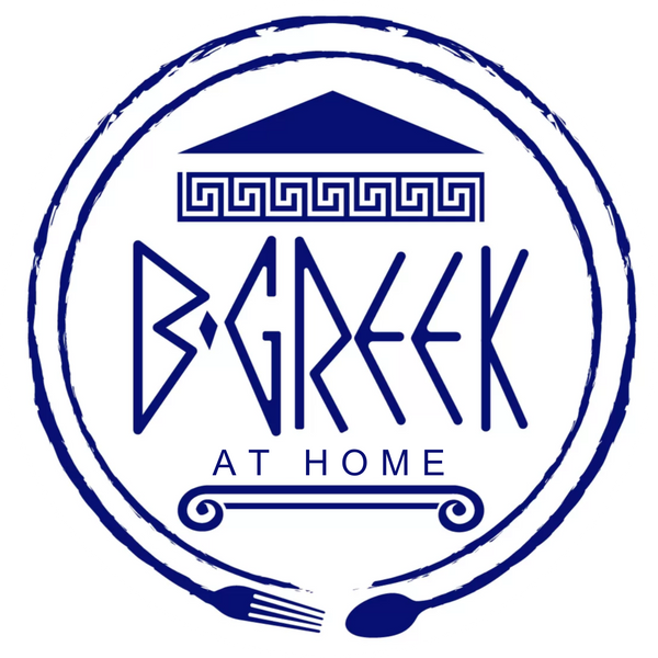 B Greek At Home Logo